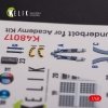 KELIK K48017 A-10C Thunderbolt  interior 3D decals for Academy kit 1/48